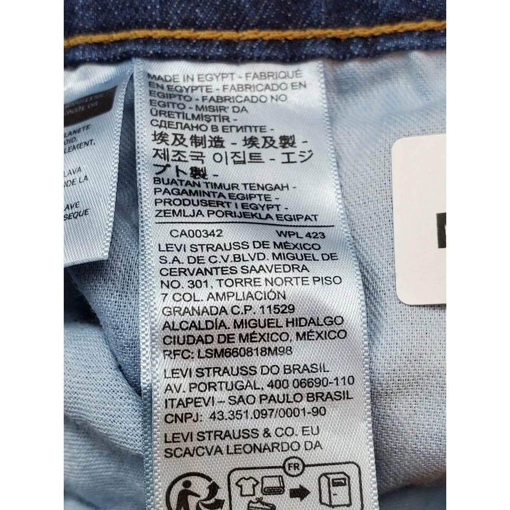 Levi's 559 Men Jeans 30X32 Dark Blue‎ Denim Relaxed Straight 30